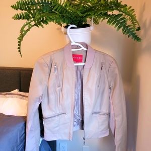 Guess leather jacket size S